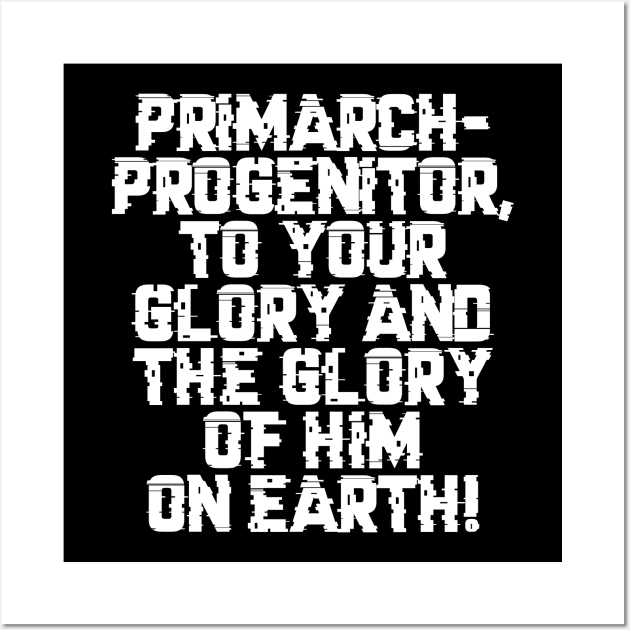 Glory to Him - Marines Battle Cry Wall Art by gam1ngguy